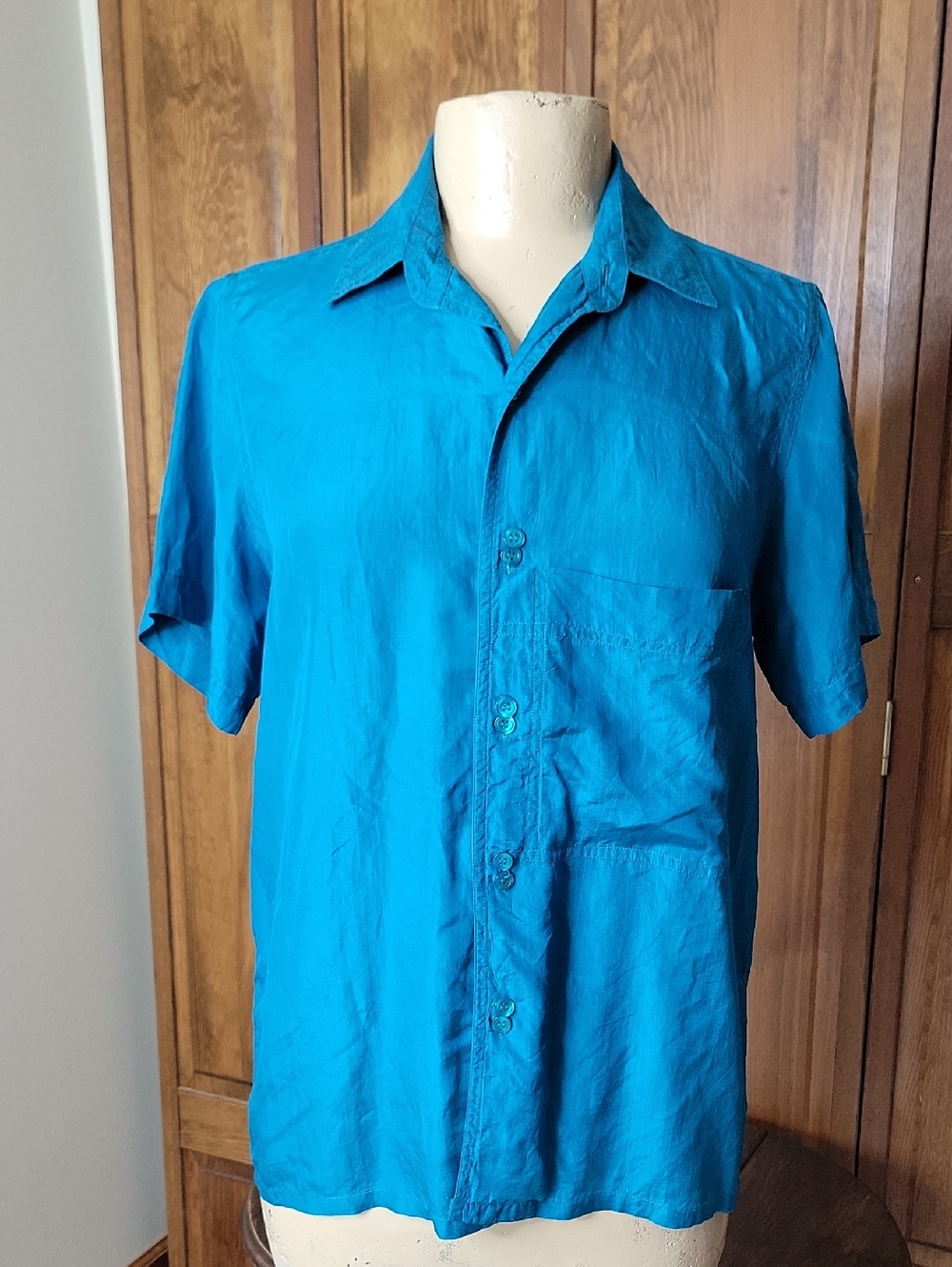 Anna & Frank Silk Blouse Sz S